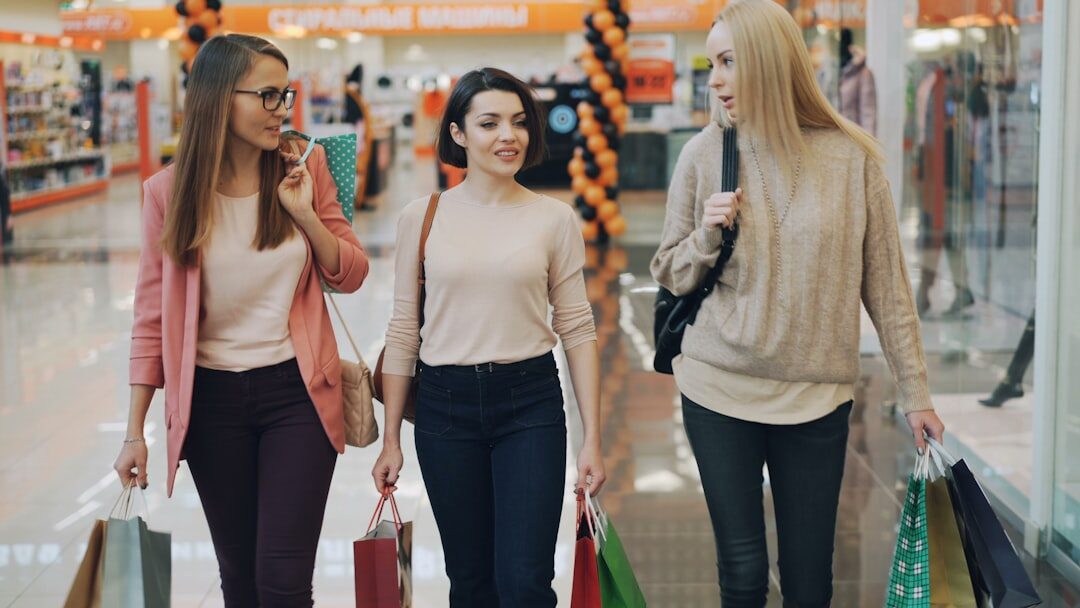 group of women talking
