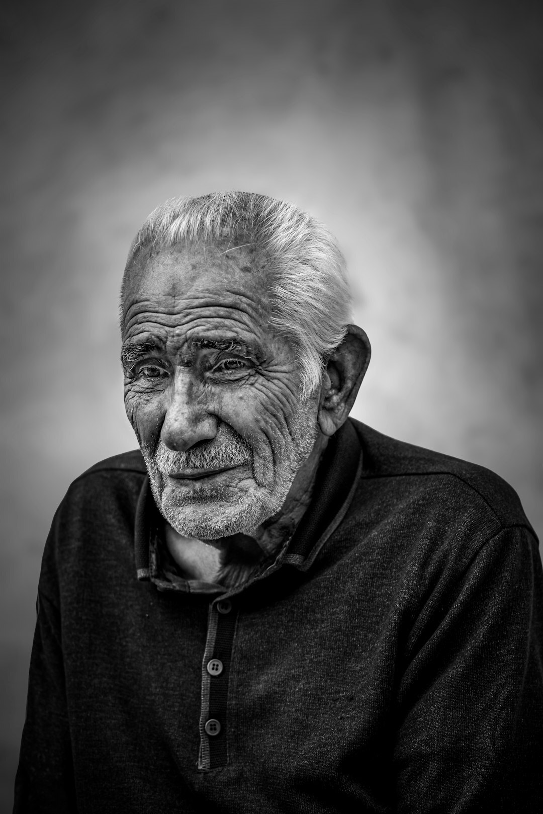 elderly man portrait